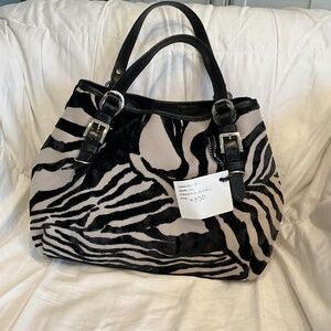 Glenda Gies-NEW! Baby Lilly-Black Zebra-Sholder bag